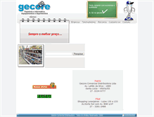 Tablet Screenshot of gecore.com.br